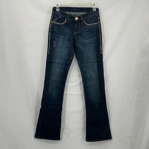 Rock & Republic Women’s Bootcut Jeans Sz 0M Blue Denim Kasandra New - Picture 1 of 13